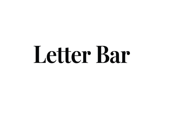 Letter Bar